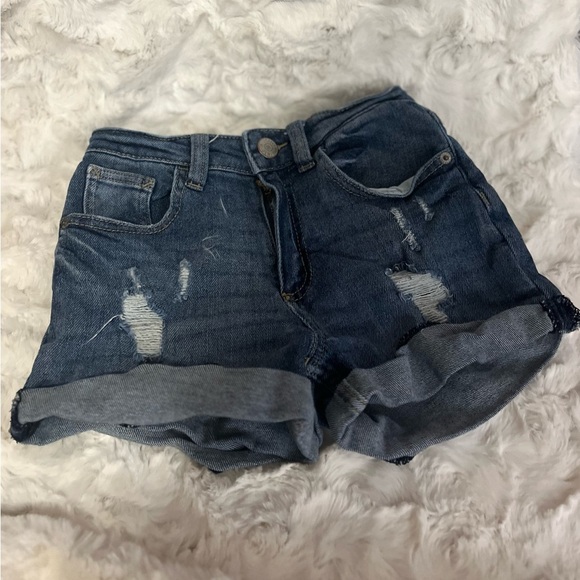 Denim Girls Justice Shorts - Picture 1 of 3